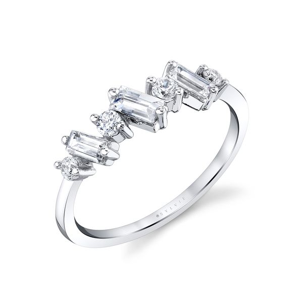 Diamond Stackable Band Flora Gems Decatur, IL