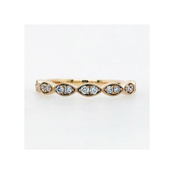 Diamond Stackable Ring Flora Gems Decatur, IL