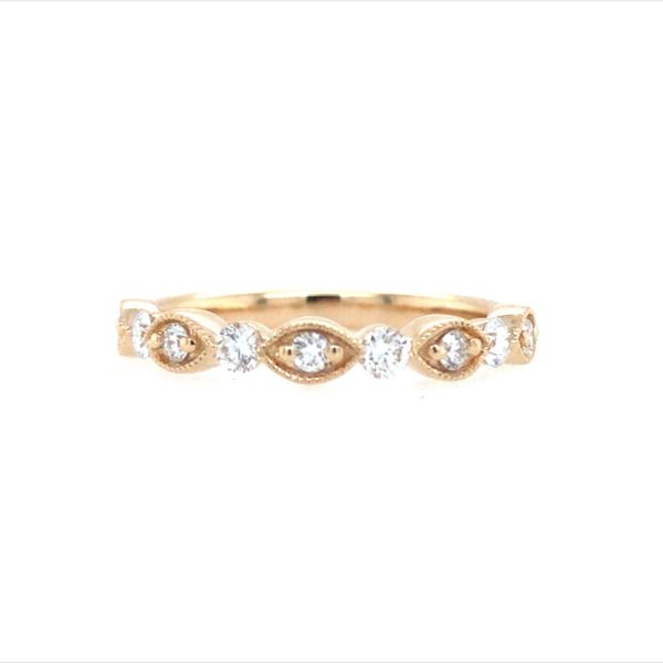 Diamond Stackable Ring Flora Gems Decatur, IL