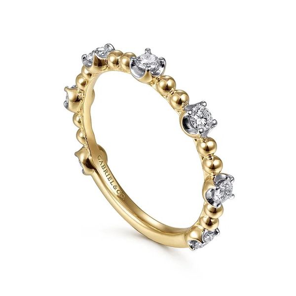 Diamond Stackable Band Flora Gems Decatur, IL