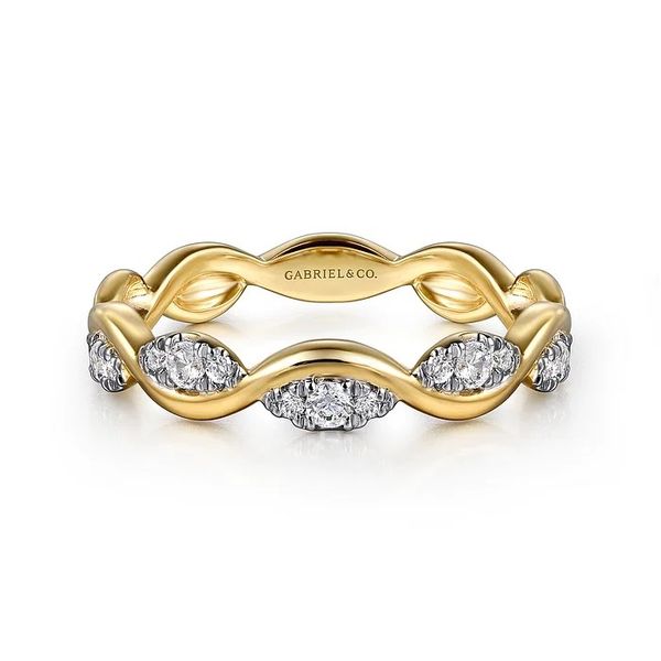 Diamond Stackable Band Flora Gems Decatur, IL