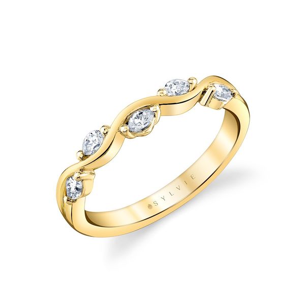 Diamond Stackable Ring Flora Gems Decatur, IL