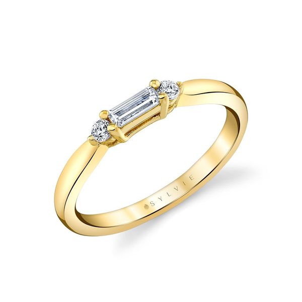 Diamond Stackable Ring Flora Gems Decatur, IL