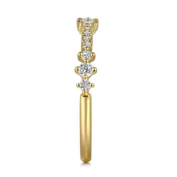 Diamond Stackable Ring Image 4 Flora Gems Decatur, IL