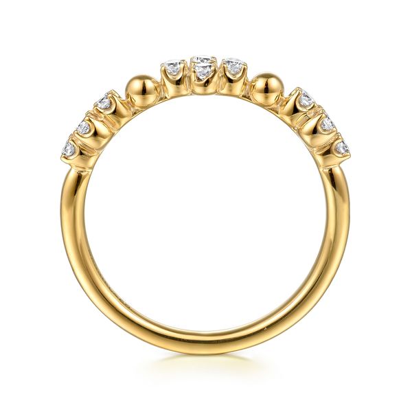 Diamond Stackable Ring Image 3 Flora Gems Decatur, IL