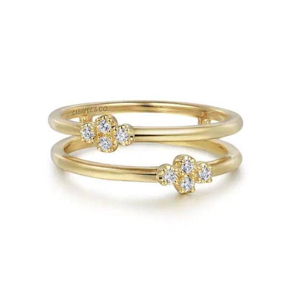Diamond Stackable Ring Flora Gems Decatur, IL