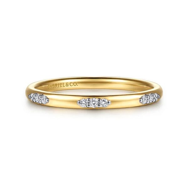 Diamond Stackable Band Flora Gems Decatur, IL