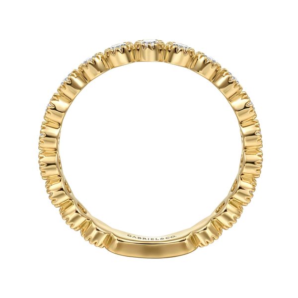 Diamond Stackable Ring Image 3 Flora Gems Decatur, IL