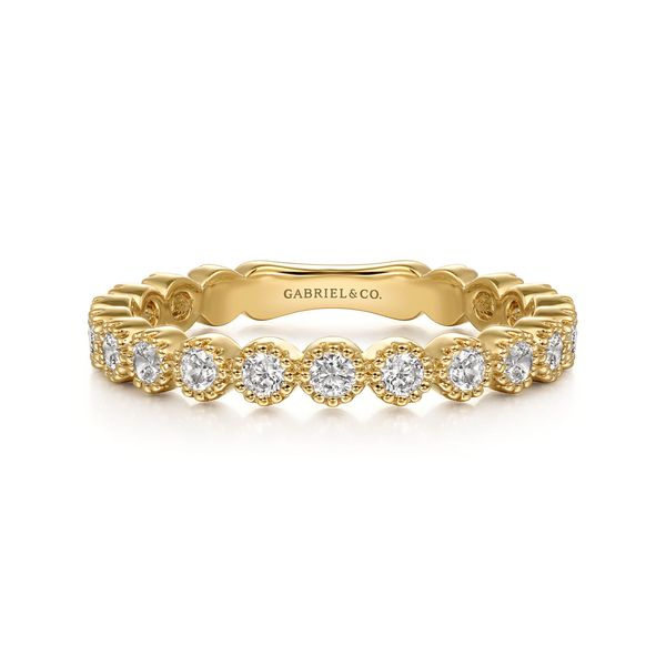 Diamond Stackable Ring Flora Gems Decatur, IL