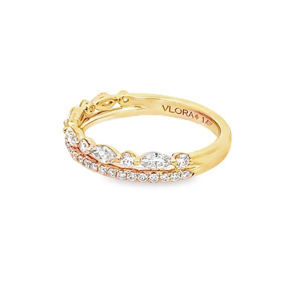 Diamond Stackable Ring Image 2 Flora Gems Decatur, IL