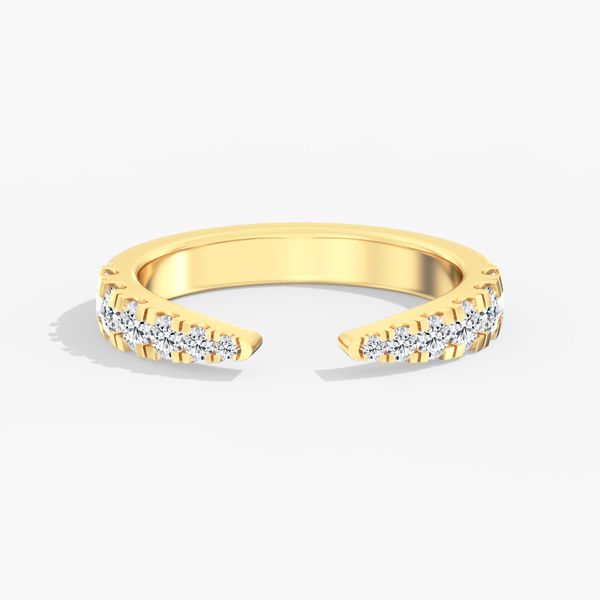 Lab Grown Diamond Stackable Flora Gems Decatur, IL