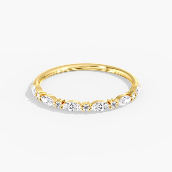 Lab Grown Diamond Stackable Flora Gems Decatur, IL