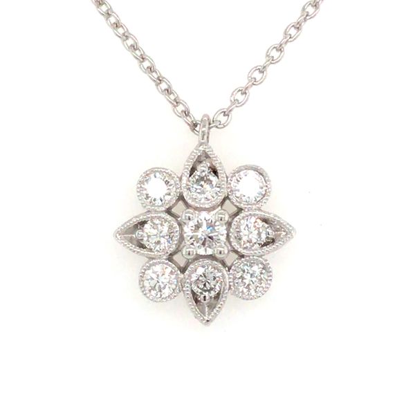 Lab Grown Diamond Necklace Flora Gems Decatur, IL