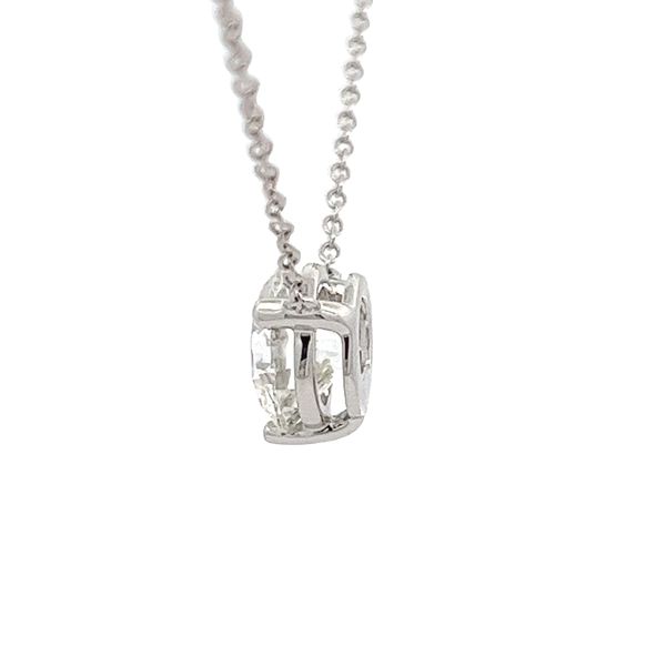 Lab GrownDiamond Necklace Image 2 Flora Gems Decatur, IL