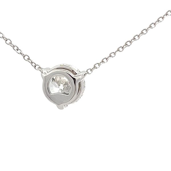Lab GrownDiamond Necklace Image 3 Flora Gems Decatur, IL