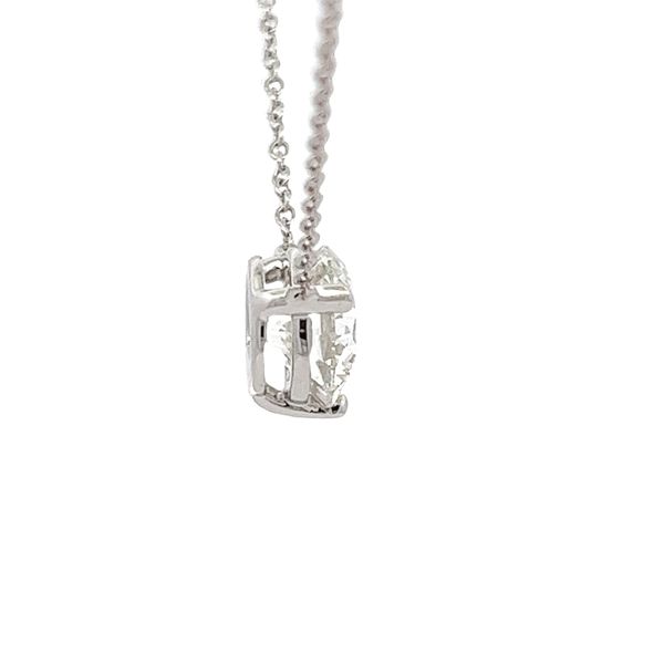 Lab GrownDiamond Necklace Image 4 Flora Gems Decatur, IL