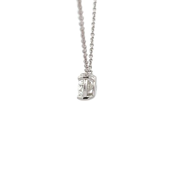 Lab GrownDiamond Necklace Image 2 Flora Gems Decatur, IL