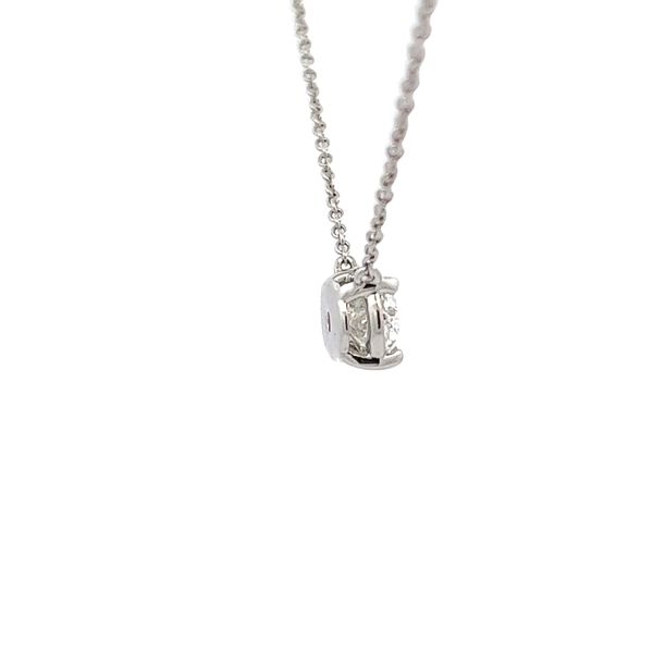 Lab GrownDiamond Necklace Image 4 Flora Gems Decatur, IL