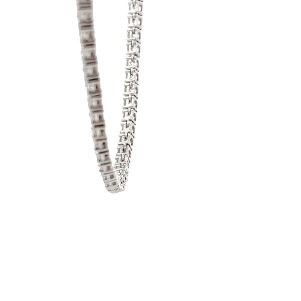 Lab Grown Diamond Necklace Image 2 Flora Gems Decatur, IL
