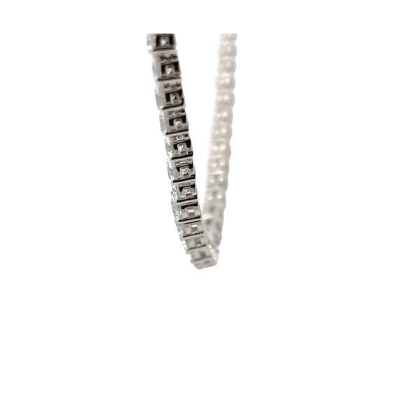 Lab Grown Diamond Necklace Image 2 Flora Gems Decatur, IL