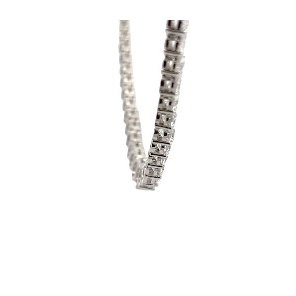 Lab Grown Diamond Necklace Image 4 Flora Gems Decatur, IL