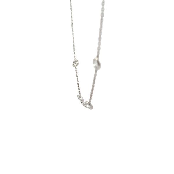 Laboratory Grown Diamond Necklace Image 4 Flora Gems Decatur, IL