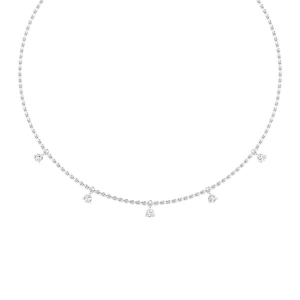 Lab Grown Diamond Necklace Flora Gems Decatur, IL