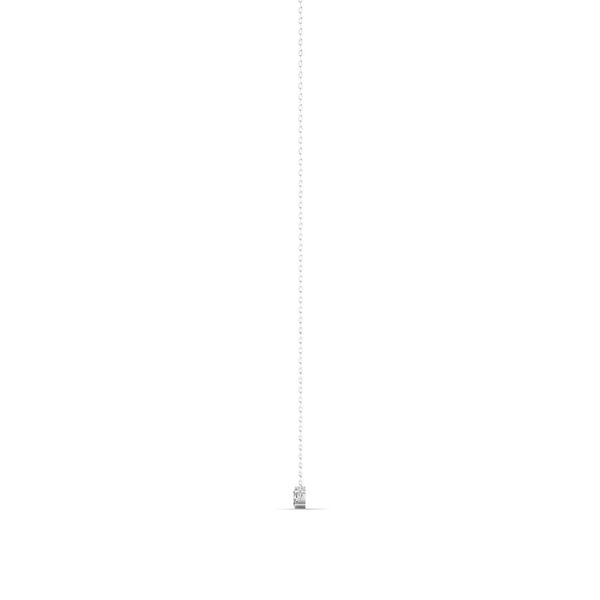 Lab Grown Diamond Necklace Image 3 Flora Gems Decatur, IL