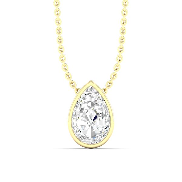 Lab Grown Diamond Necklace Flora Gems Decatur, IL