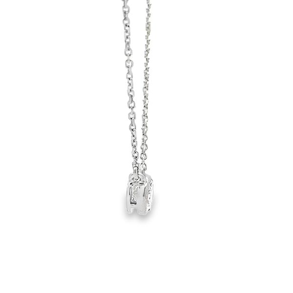 Lab Grown Diamond Necklace Image 4 Flora Gems Decatur, IL