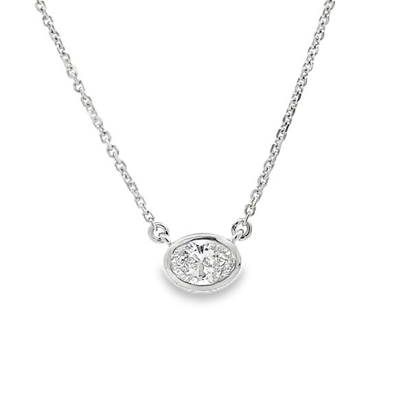 Lab Grown Diamond Necklace Flora Gems Decatur, IL