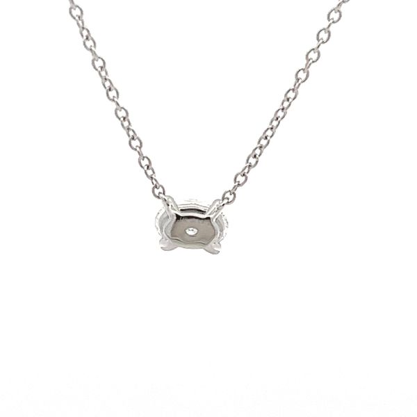 Lab GrownDiamond Necklace Image 3 Flora Gems Decatur, IL