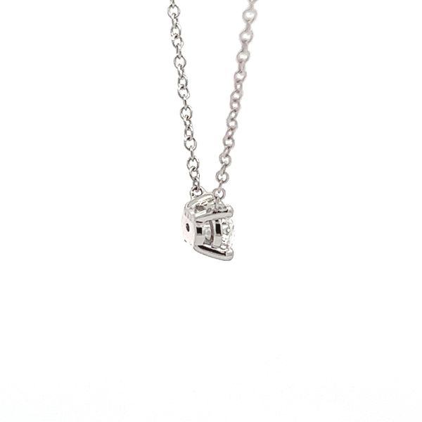 Lab GrownDiamond Necklace Image 4 Flora Gems Decatur, IL