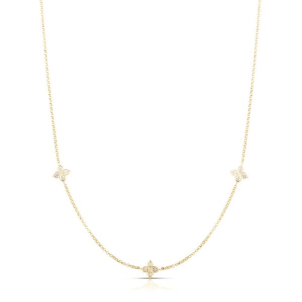 Roberto Coin Diamond Necklace Flora Gems Decatur, IL