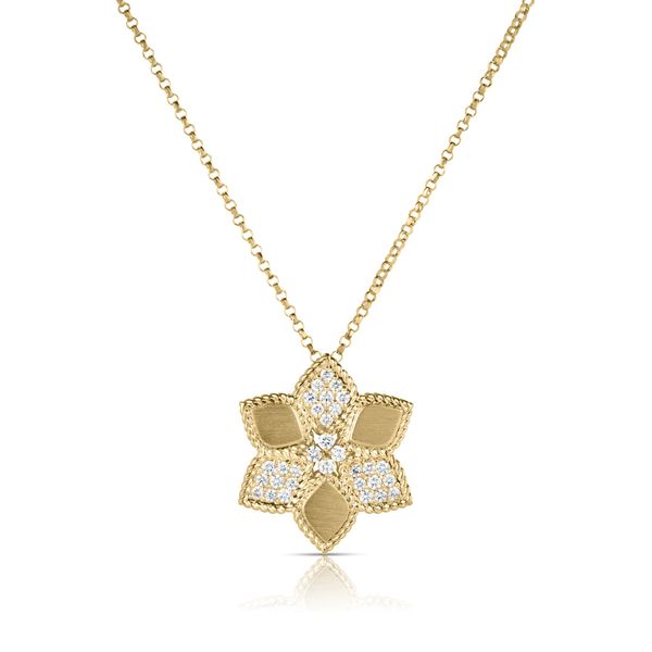 Roberto Coin Diamond Necklace Flora Gems Decatur, IL