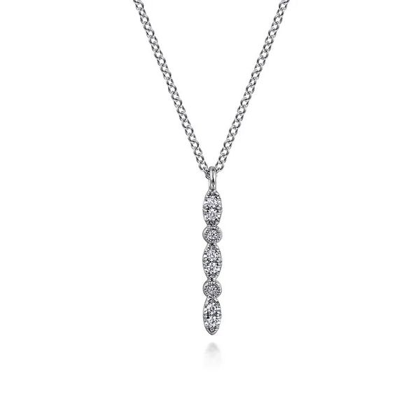 Diamond Bar Necklace Flora Gems Decatur, IL