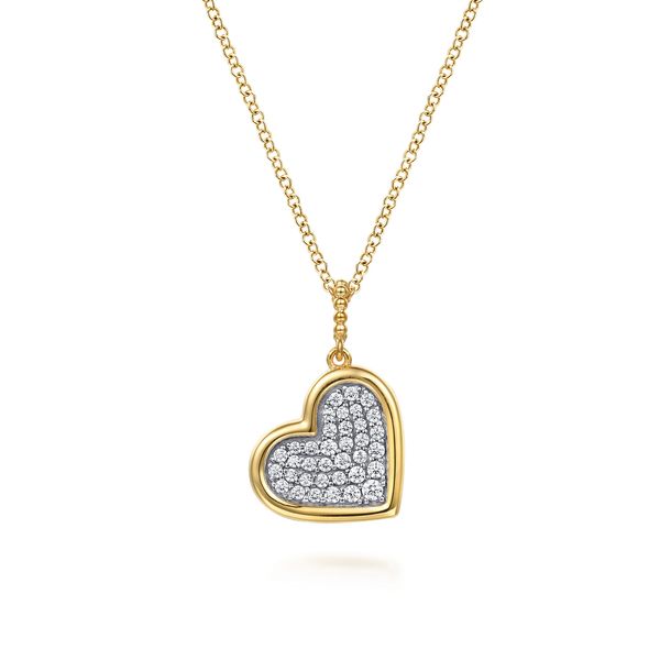 Diamond Heart Necklace Flora Gems Decatur, IL
