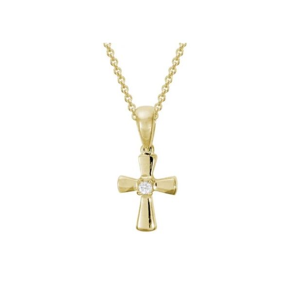 Diamond Cross Necklace Flora Gems Decatur, IL