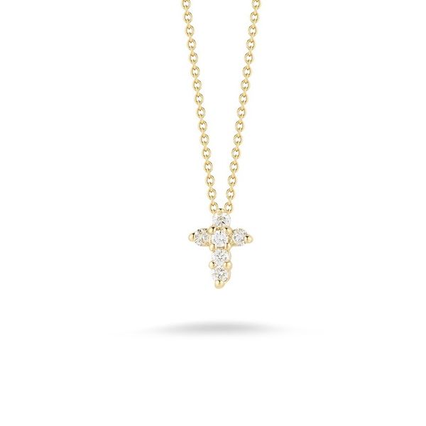 Roberto Coin Diamond Cross Necklace Flora Gems Decatur, IL