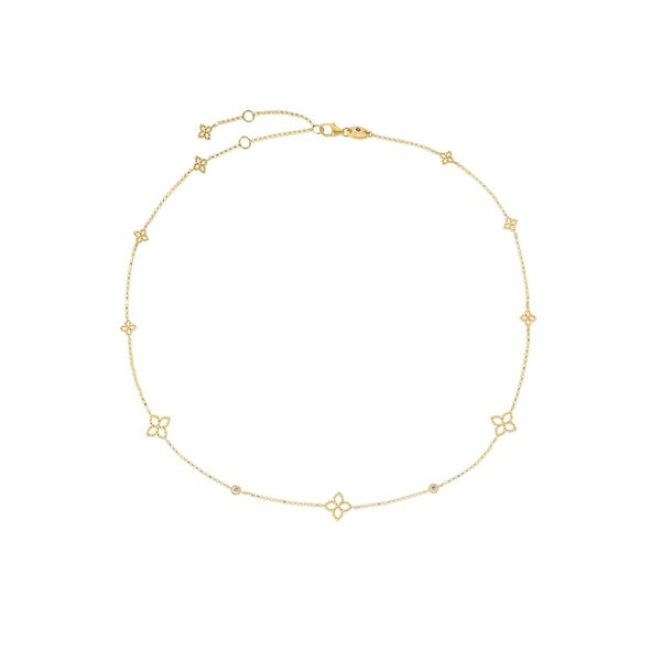 Roberto Coin Diamond Necklace Flora Gems Decatur, IL