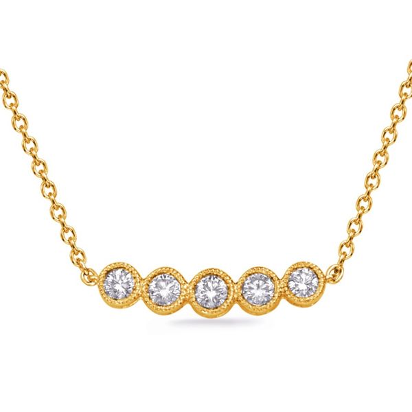 Diamond Necklace Flora Gems Decatur, IL
