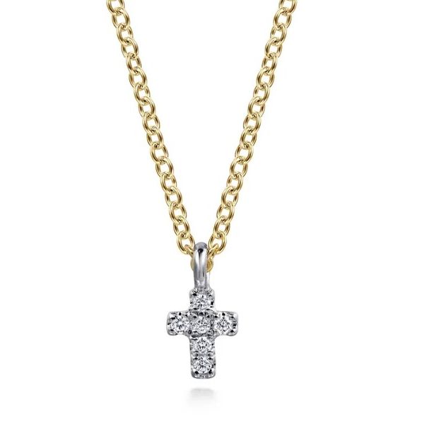 Diamond Cross Necklace Flora Gems Decatur, IL