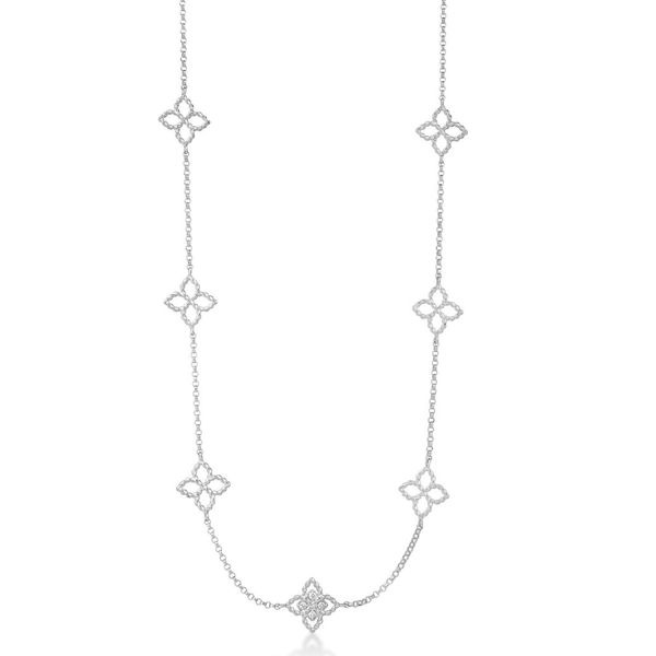 Roberto Coin Diamond Necklace Flora Gems Decatur, IL