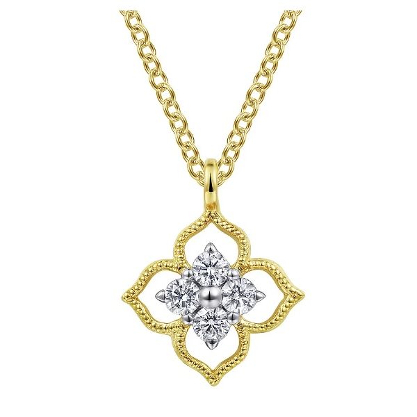 Diamond Necklace Flora Gems Decatur, IL