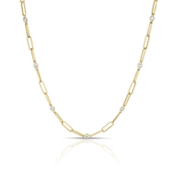 Roberto Coin Diamond Necklace Flora Gems Decatur, IL