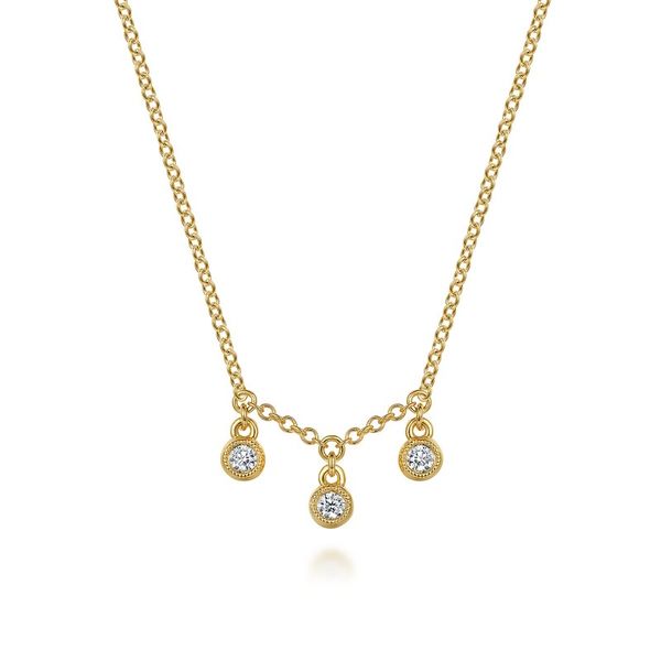 Diamond Necklace Flora Gems Decatur, IL