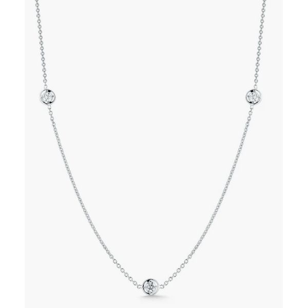 Roberto Coin Diamond Necklace Flora Gems Decatur, IL