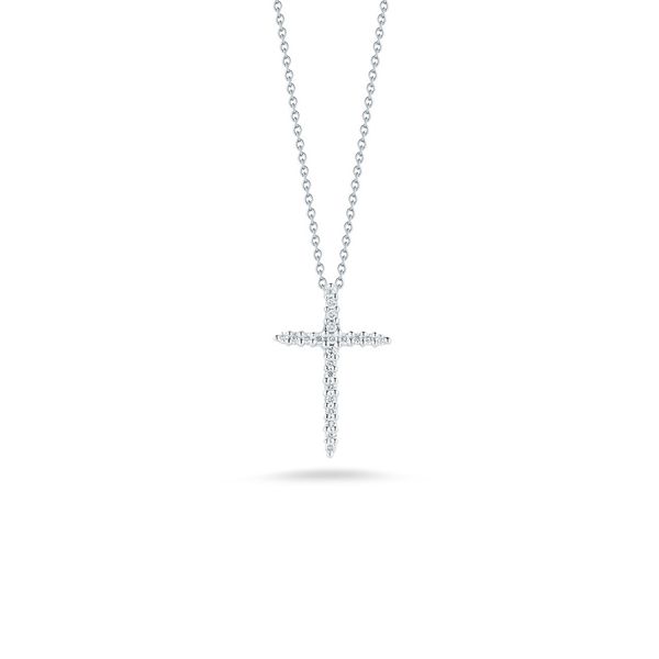 Roberto Coin Diamond Cross Necklace Flora Gems Decatur, IL