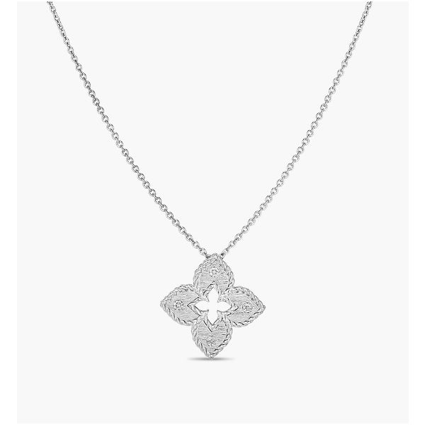 Roberto Coin Diamond Necklace Flora Gems Decatur, IL