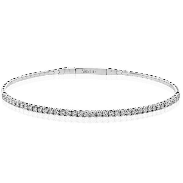 Simon G. Flexible Diamond Bracelet Flora Gems Decatur, IL